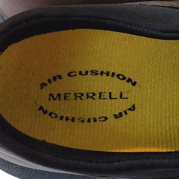 Merrell Primo Moc Dark Coffee Leather Air Cushioned Slip-on Shoe 8 - Picture 8 of 9